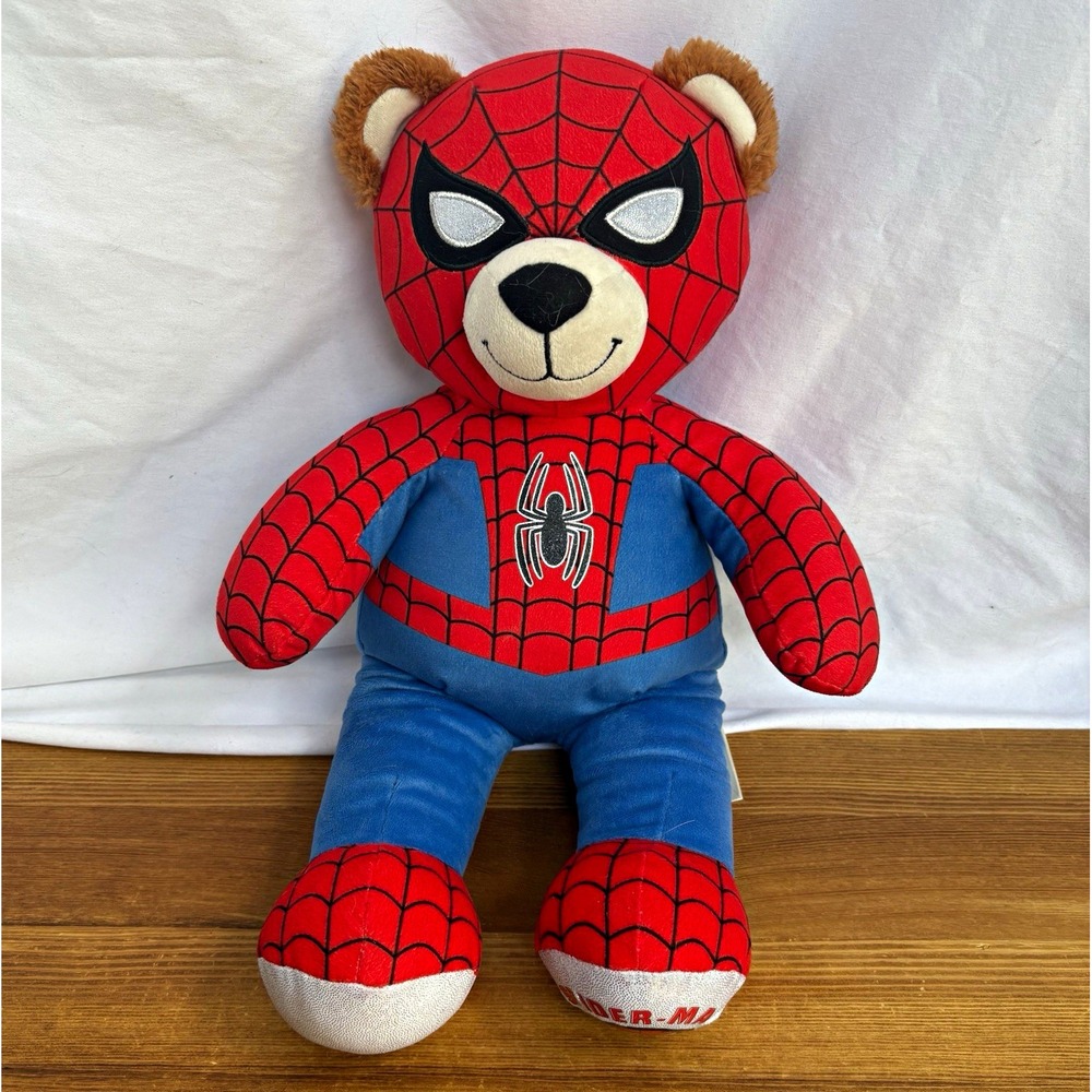 Build-A-Bear Spider-Man 25th Anniversary Plush 16" 60 Amazing Years Marvel